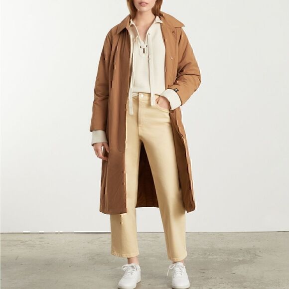 NWT Everlane The Lace Up Smock Wool Blend Sweater XL Cozy Comfy - Picture 3 of 6